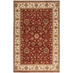 Clarkston Traditional Brown/Red Area Rug