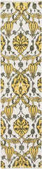 DeWitt Global Yellow/Gray Area Rug