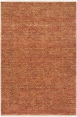 Gablitz Traditional Rust/Taupe Area Rug