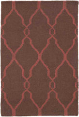 Hendon Modern Brown/Rust Area Rug