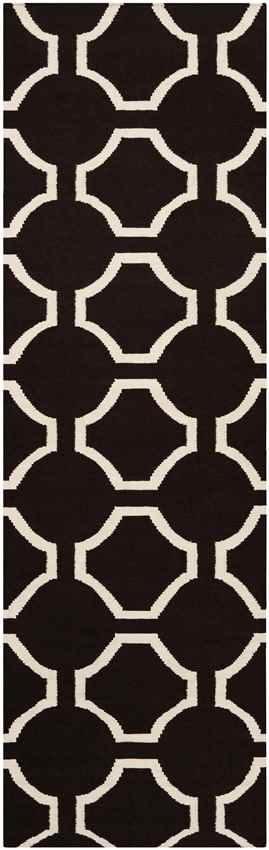 Dunwoody Modern Black Area Rug