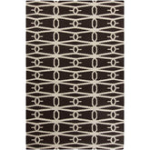Durango Modern Black/Beige Area Rug