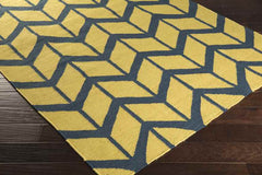 Dyer Modern Gold Area Rug