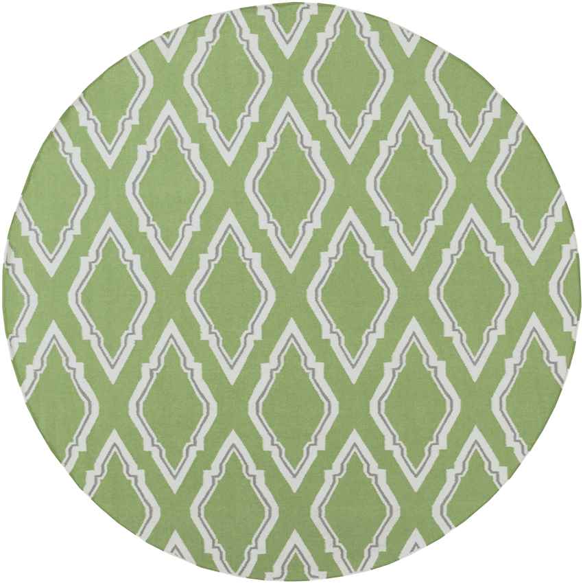 Duval Modern Teal Green/White/Gray Area Rug