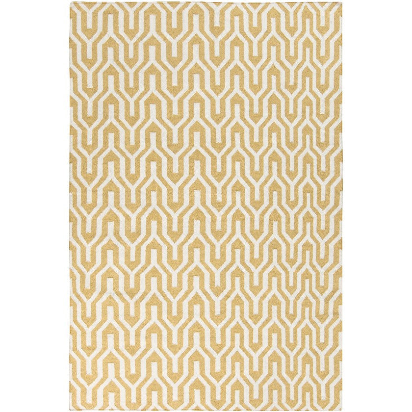 Eagle Modern Orange Area Rug