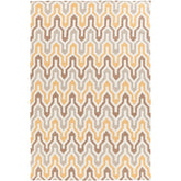 Earle Modern Brown Area Rug
