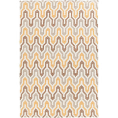 Earle Modern Brown Area Rug