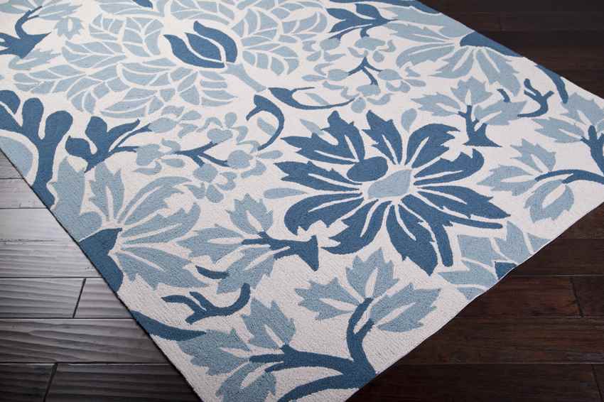 Edgewood Modern Ivory/Light Blue Area Rug