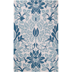 Edgewood Modern Ivory/Light Blue Area Rug