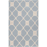 Eloy Modern Sea Blue Area Rug