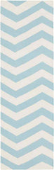 Emelle Modern Blue/White Area Rug
