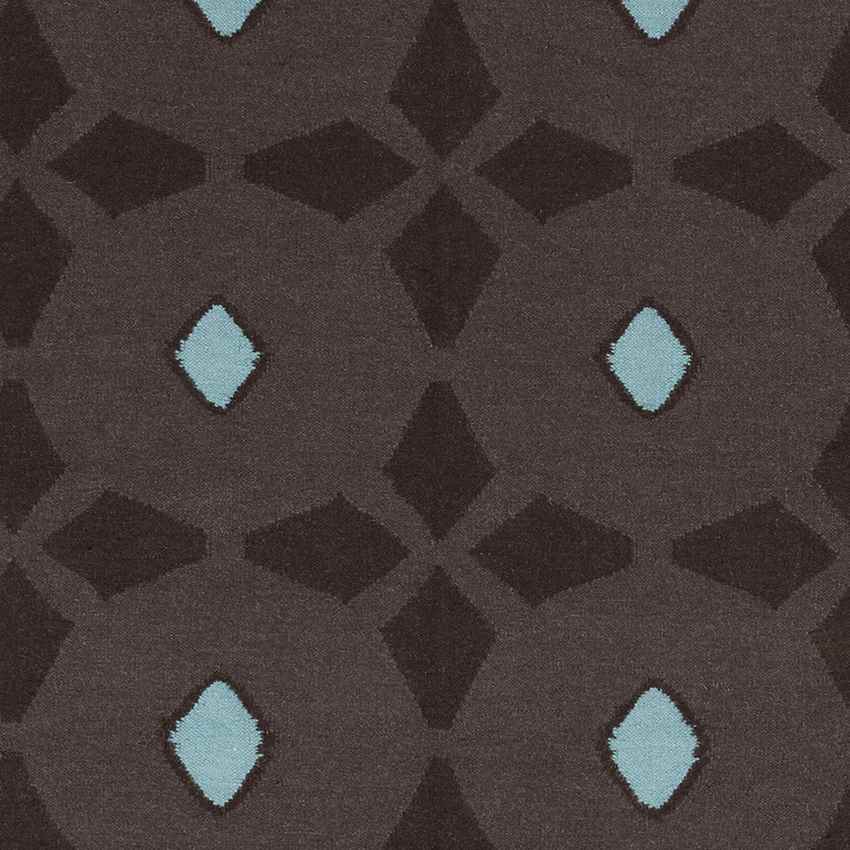 Enigma Modern Espresso/Blue Area Rug