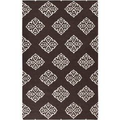Sellingen Modern Chocolate/White Area Rug