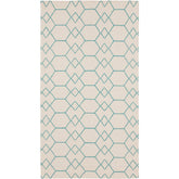 Escambia Modern Light Gray/White Area Rug