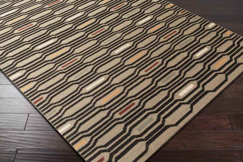 Fairfax Modern Brown Area Rug
