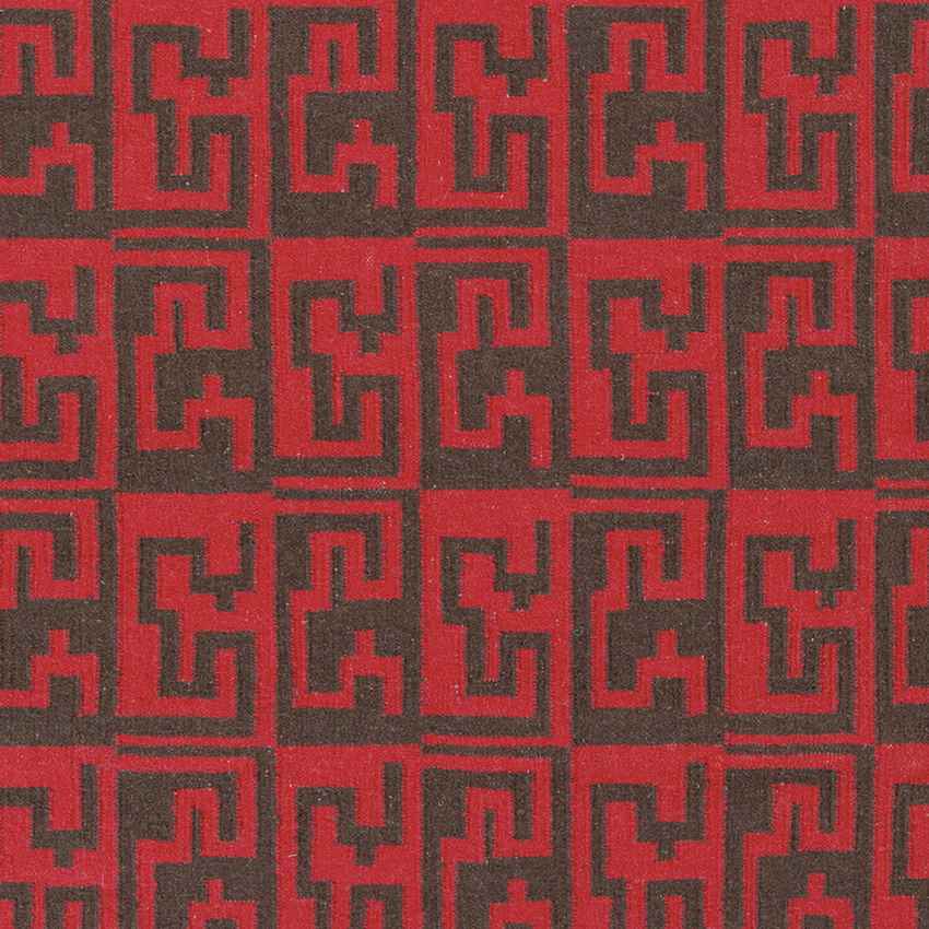 Fairhope Modern Red/Black Area Rug