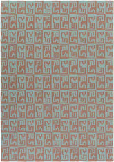 Fairhope Modern Brown/Green Area Rug