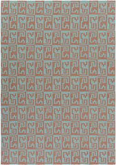 Fairhope Modern Brown/Green Area Rug