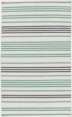 Epes Modern Green/Navy Area Rug