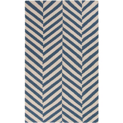 Fairmount Modern Beige/Teal Area Rug