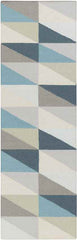Falkville Modern Aqua Area Rug