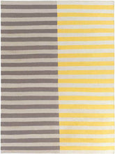 Fargo Modern Gold/Gray Area Rug
