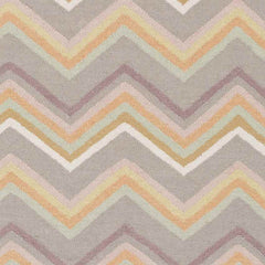 Emmet Modern Gray/Blue/Pink Area Rug