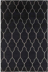 Flagstaff Modern Black/Beige Area Rug