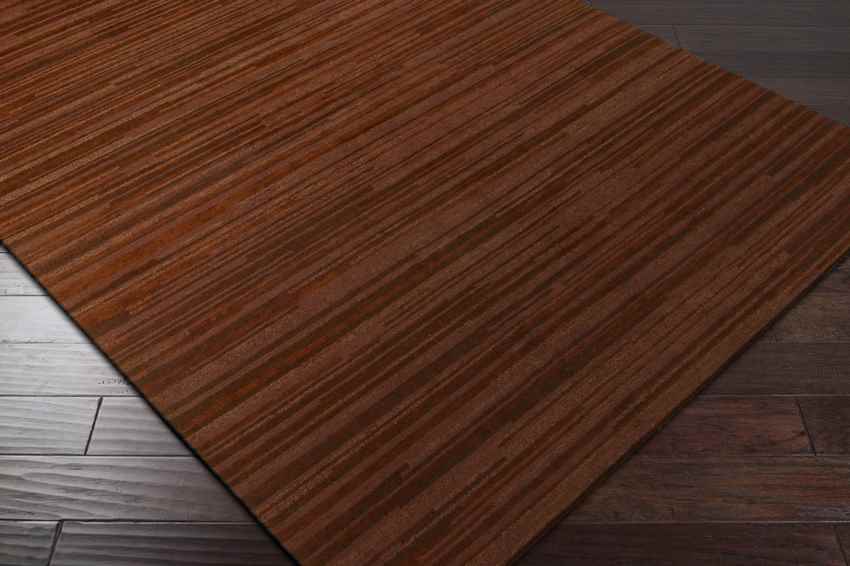 Florala Modern Rust Area Rug
