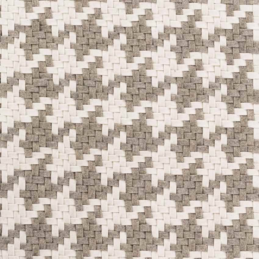 Hollypond Modern Gray/Light Gray Area Rug