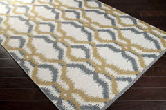 Holtville Modern Cream/Charcoal Area Rug