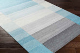 Hope Modern Gray/Blue Area Rug