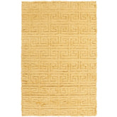 Hurtsboro Modern Bright Yellow Area Rug