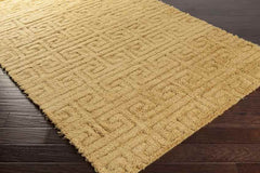 Hurtsboro Modern Bright Yellow Area Rug