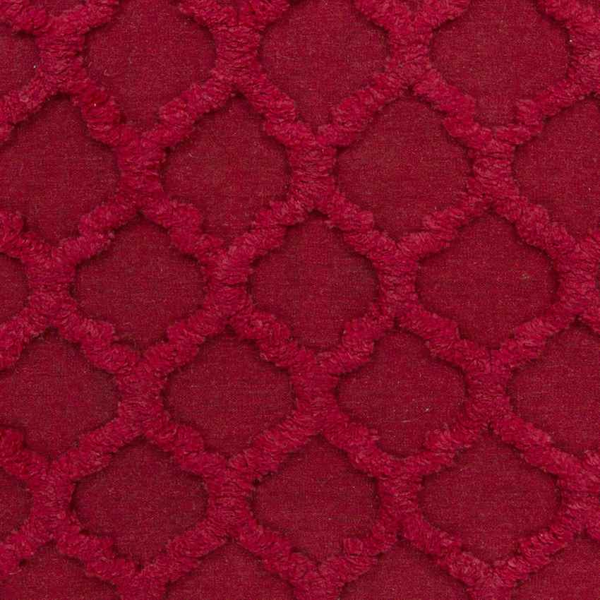 Huttig Modern Bright Red Area Rug