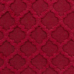 Huttig Modern Bright Red Area Rug
