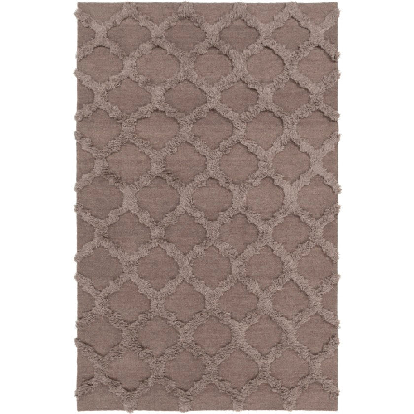Huttig Modern Brown Area Rug