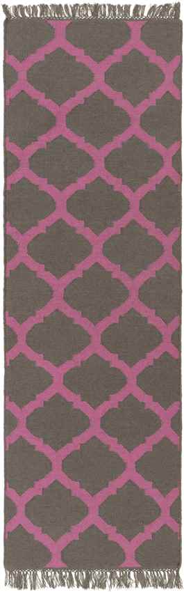 Kobuk Modern Lavender/Light Gray Area Rug