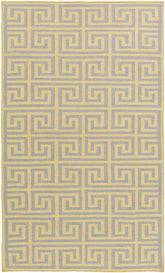 Kotlik Modern Khaki/Ivory Area Rug