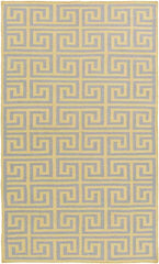Kotlik Modern Khaki/Ivory Area Rug