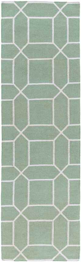 Ealing Modern Green Area Rug
