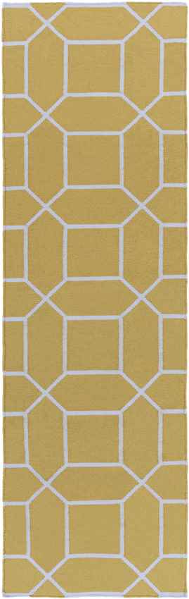 Ealing Modern Wheat/White Area Rug