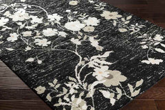 LaFayette Cottage Black/White Area Rug