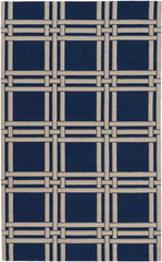 Lakeside Modern Blue/Beige Area Rug