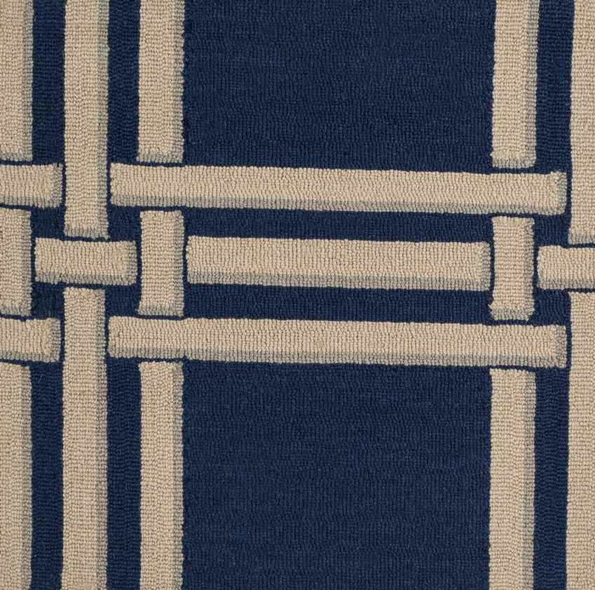 Lakeside Modern Blue/Beige Area Rug