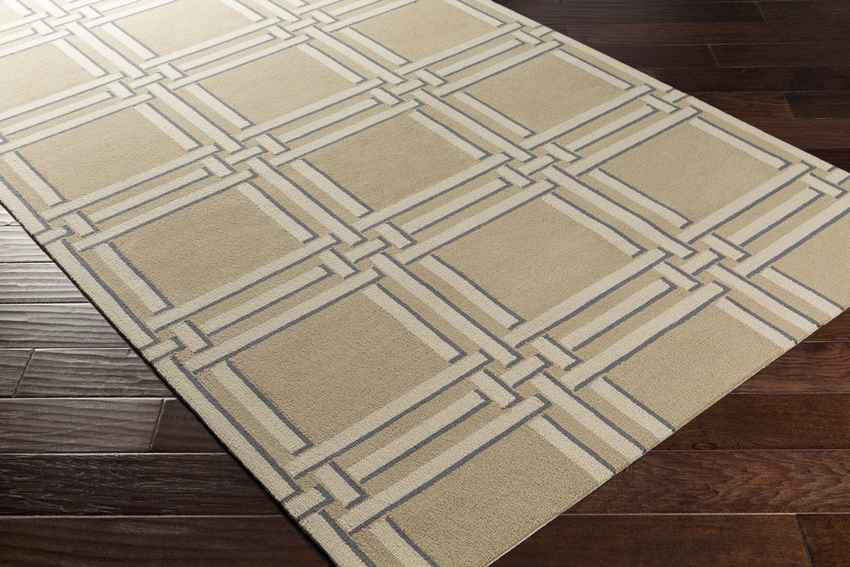 Lakeside Modern Khaki Area Rug