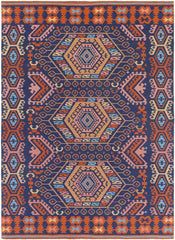 Alcester Global Navy Area Rug