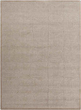 Lipscomb Modern Taupe Area Rug