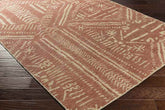 Luthersville Global Rust/Beige Area Rug