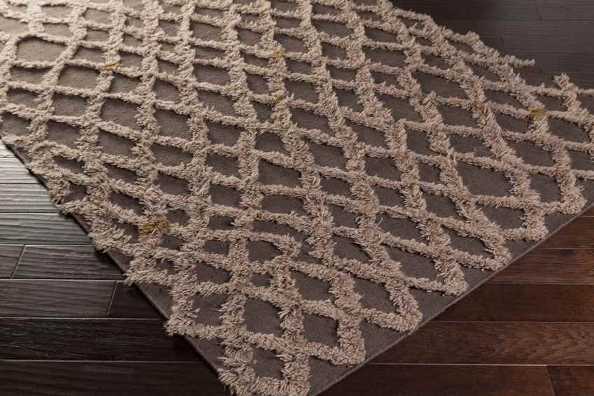 Madrid Modern Brown/White Area Rug